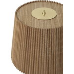 GUBI Tynell 9205 bordslampa, mässing - bambu