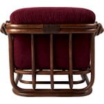 GUBI Fauteuil lounge Poltrona Tria, rotin foncé - Fustagno 006, image extra