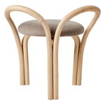 GUBI Bistra stool,  natural lacquered rattan - Fustagno 002, extra image