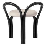 GUBI Bistra stool, ebony painted rattan - Fustagno 001, extra image