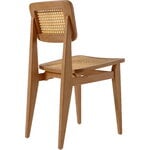 GUBI C-chair Outdoor, teak - HDPE cane, extra image
