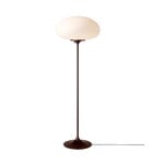 GUBI Stemlite floor lamp, 110 cm, black red - opal, extra image