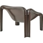 GUBI F300 sillón, topo - cuero Smooth Coffee, imagen extra