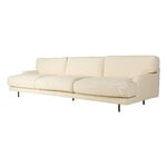 GUBI Flaneur 3-seater sofa, black - Bouclé 001, view 4