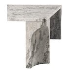 GUBI Doric sohvapöytä, 140 x 80 cm, stormy grey marmori, näkymä 2
