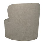 GUBI Stay Slipcover lounge chair, S, linen 0024, view 4