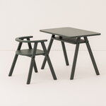 Nobodinoz Growing Green kids' chair, deep green, view 6