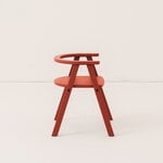 Nobodinoz Growing Green kids' chair, red, view 3