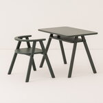 Nobodinoz Growing Green kids' table, deep green, view 4