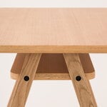 Nobodinoz Growing Green kids' table, oak, view 3