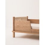 Nobodinoz Latitude Junior bed with 2 safety rails, oak, view 4