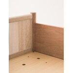 Nobodinoz Latitude Junior bed with 2 safety rails, oak, view 5