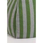 Nobodinoz Vibes Round kids' beanbag, green blue stripes, view 2