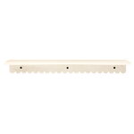 Nobodinoz Wall shelf, 50 cm, ivory steel, view 4