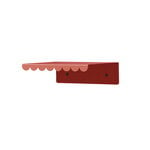 Nobodinoz Wall shelf, 20 cm, burnt red steel, view 3