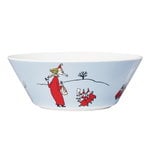 Arabia Moomin bowl, Fillyjonk, grey