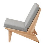 Ishinomaki Laboratory 105° lounge chair, natural - Kvadrat Hallingdal 65 110, extra image