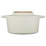 Fiskars Norden cast iron pot, 4 L, birch