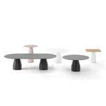 Viccarbe Burin pöytä, 120 cm, musta - lakattu musta