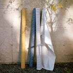 Artek Rivi acrylic coated fabric, 145 x 300 cm, mustard - white