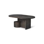 Ferm Living Insert coffee table, black stained ash
