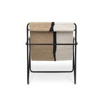 ferm LIVING Poltrona Desert, nero - soil