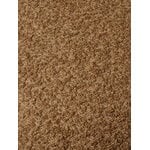 Ferm Living Orbo Lounge-Sessel, tan Raw Bouclé, extrabild
