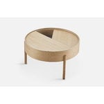 Woud Arc coffee table 66 cm, oiled oak