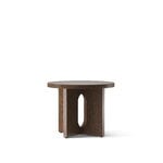 Audo Copenhagen Androgyne side table, 50 cm, dark stained oak