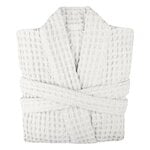 The Organic Company Big Waffle bathrobe, natural white, extra image