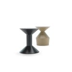 Viccarbe Shape low table O, matt black
