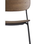 MENU Co Chair, dark stained oak