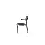 Audo Copenhagen Co Chair with armrests, black oak