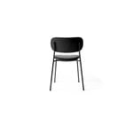 Audo Copenhagen Co Chair, black oak - black leather