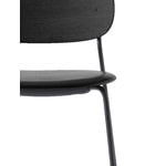 Audo Copenhagen Co Chair, black oak - black leather