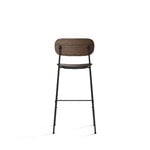 Audo Copenhagen Co bar chair 75,5 cm, black steel - dark stained oak