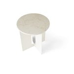 Menu Androgyne side table, 40 cm, white