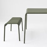 HAY Palissade table, 82,5 x 90 cm, sky grey