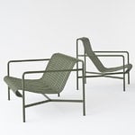 HAY Palissade lounge chair, high, light grey
