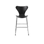 Fritz Hansen Series 7 Junior chair, black - chrome