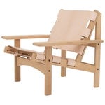Klassik Studio Hunting Chair, chêne - cuir naturel