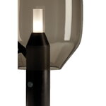 Established & Sons  Lighthouse T1 table lamp, grey - Marquina black marble, view 2