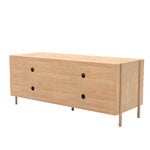 Hartô Credenza Gabin 122 cm, rovere - grigio ardesia, immagine extra