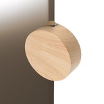 Hartô Sonia wall mirror, smoked glass - oak, extra image