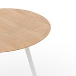 Hartô Sgabello Gustave, 45 cm, frassino - bianco, vista 3