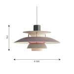 Louis Poulsen PH 5 Mini pendant, grey