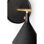Audo Copenhagen Lampada da parete Cast Sconce con diffusore, IP44, nero, immagine extra