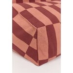 Nobodinoz Vibes kids' armchair beanbag, maroon tiles, view 3