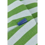 Nobodinoz Bliss Long kids' beanbag, green blue stripes, view 5