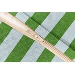 Nobodinoz Bliss Long kids' beanbag, green blue stripes, view 6